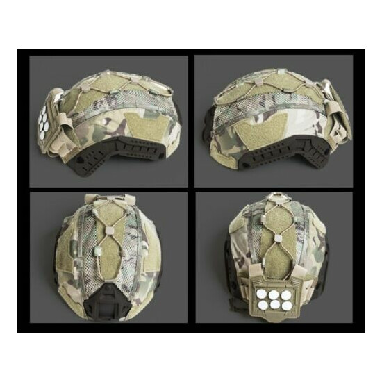 Tactical Helmet Cover Nylon Counterweigh Battery Pouch For FAST Helmet {5}