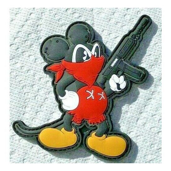 Large Limited Edition Tactical Mouse Shot Show Morale Patch 1/1000 + 2 Free One {1}