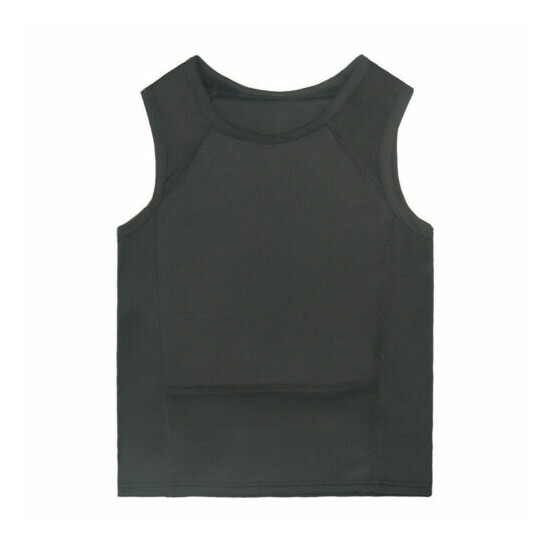 US NIJ IIIA Bulletproof Vest Skinny Soft Ultra-thin Bulletproof Chip T-shirt  {7}