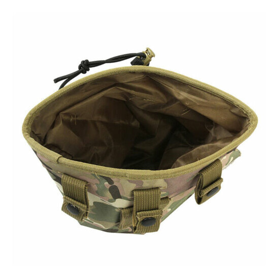 Military Molle Belt Magazine Pouch Tactical Mag Dump Drop Reloader Pouch Bag  {3}