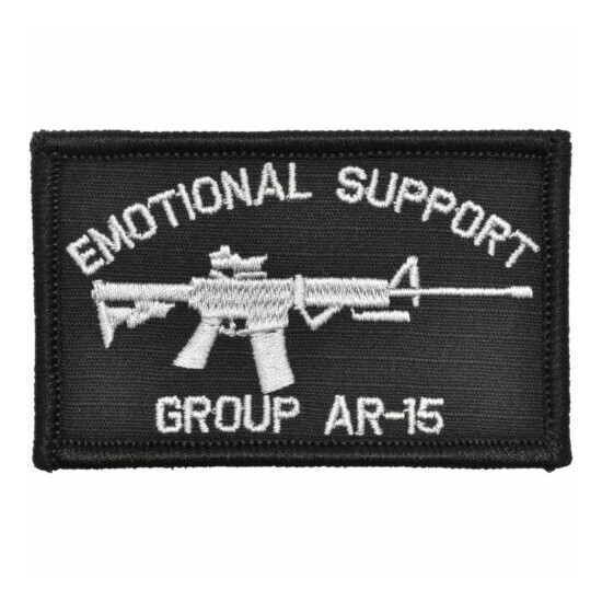 Emotional Support Group AR-15 - 2x3 Patch {5}