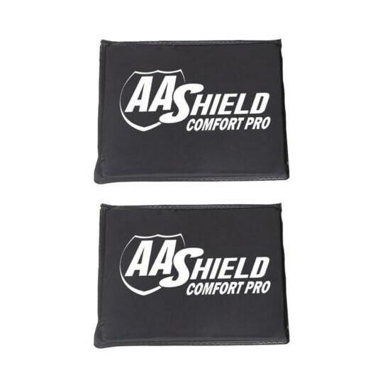 AA Shield Comfort-Pro Bulletproof Soft Panel Body Armor Plate 3A&HG2 8x10 Pair {1}