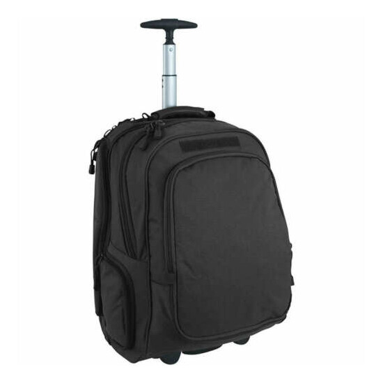 Mercury Tactical Wheeled Computer Backpack - Black {1}