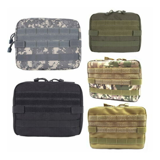 Tactical Molle Medical Kit Bag Belt Pouch Outdoor EDC Tool Organizer Bag {2}