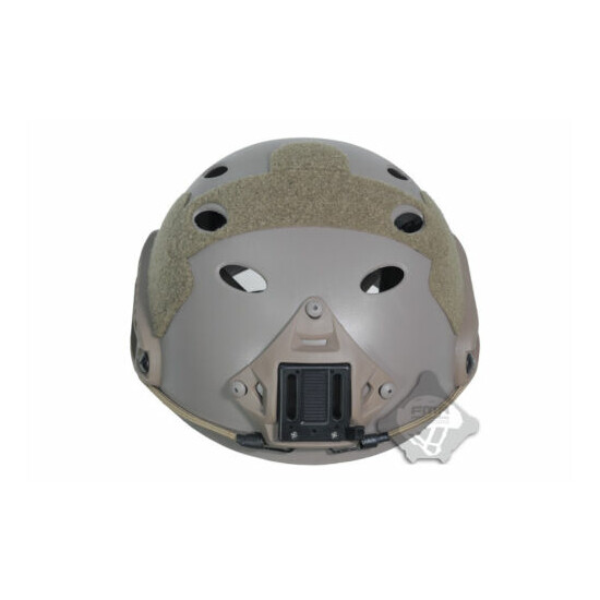 FMA TB389 TB819 Tactical Airsoft Paintball PJ Type Helmet Adjustable DE M/L L/XL {7}