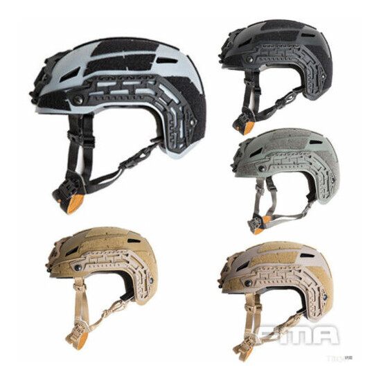 FMA Tactical Caiman Ballistic Helmet Space Grey Climbing Helmet TB1307 BK {2}