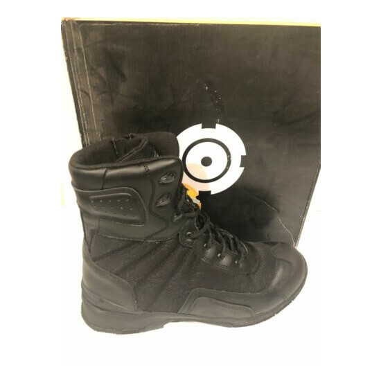 Original S.W.A.T. Tactical Boot Men's H.A.W.K. 9" Side Zip EN, Size: 14W, Black {3}