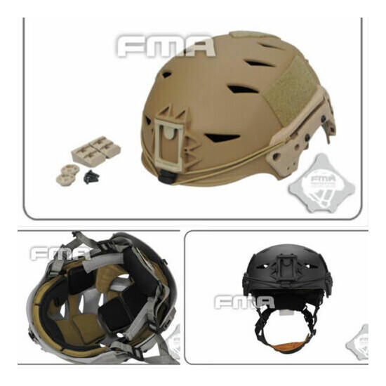 FMA tactical TB1044 EX Simple Versions System MIC FTP BUMP Helmet BK/Deser /FG {1}
