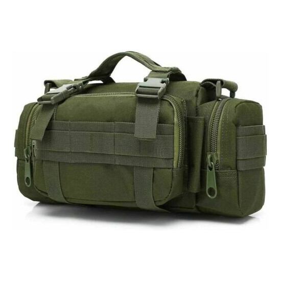 Mens Tactical Workout Pouch Military Molle Waist Bag Duffle Bag Large Handbag {28}