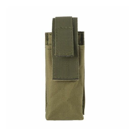 Molle Tactical Flashlight Pouch Knife Pouch Attachment Bag Torch Holder Case {13}