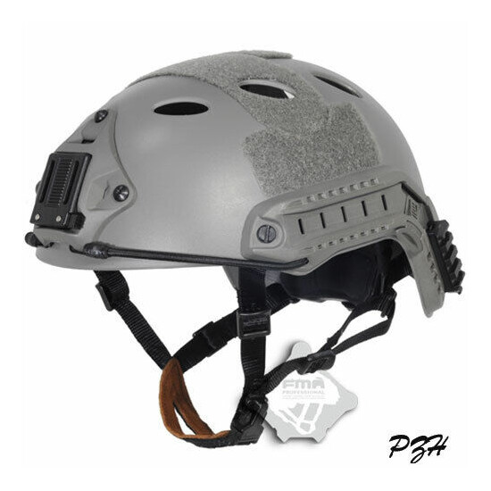 FMA FAST Helmet PJ TYPE Protective Military Helmet FG Grey For Airsoft Paintball {1}