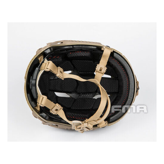 FMA Tactical Caiman Ballistic Helmet Liner Gear Adjustment Helmet TB1307B M/L {9}