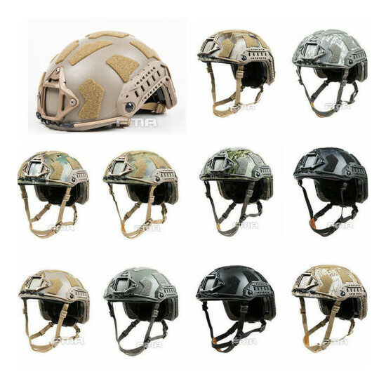 FMA Tactical Airsoft SF Super High Cut Helmet Protective HelmetTb1315B {1}