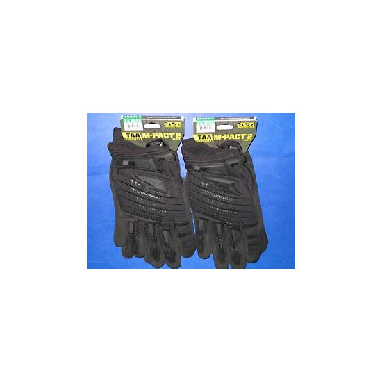 MECHANIX WEAR TWO PAIR TAA-M-PACT 2 COMPLIANT GLOVES X-LARGE MP2-F55-011 {1}