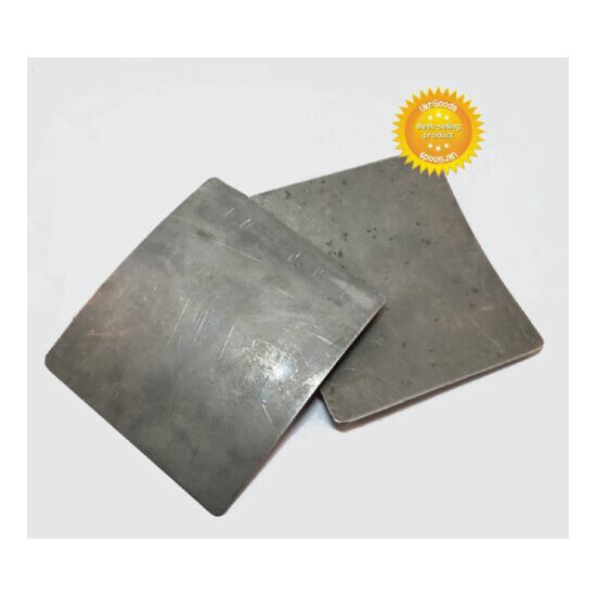 3 pcs Titanium special durable plates for body protection 105*125 mm thick 1.5mm {4}