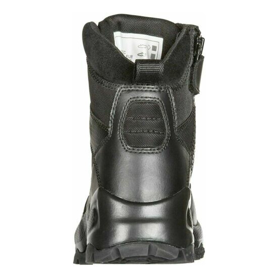 5.11 Tactical Men's A.T.A.C. 2.0 6" Side Zip Military Black Boot, Style 12394 {9}