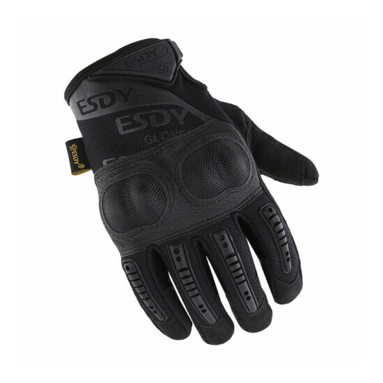 ESDY Tactical Military Gloves Army Hard Knuckle Airsoft Hunt Full Finger Gloves {2}