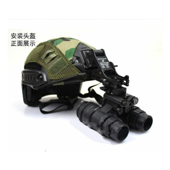 Huntintg Tactical Aluminum Alloy Helmet Mount for AN/PVS-15 PVS15 NVG {2}