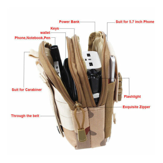 Tactical Waist Pack Camping Travel Hunting Belt Bags Pocket Military Phone Pouch {3}
