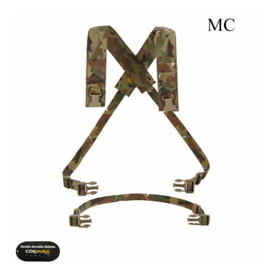 EMERSON Tactical D3CRM Chest Rig X-harness kit Molle Shoulder Straps Suspender {12}
