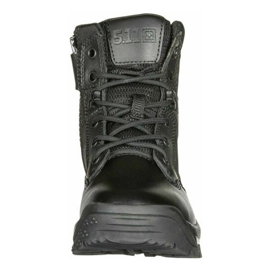 5.11 Tactical Men's A.T.A.C. 2.0 6" Side Zip Military Black Boot, Style 12394 {7}