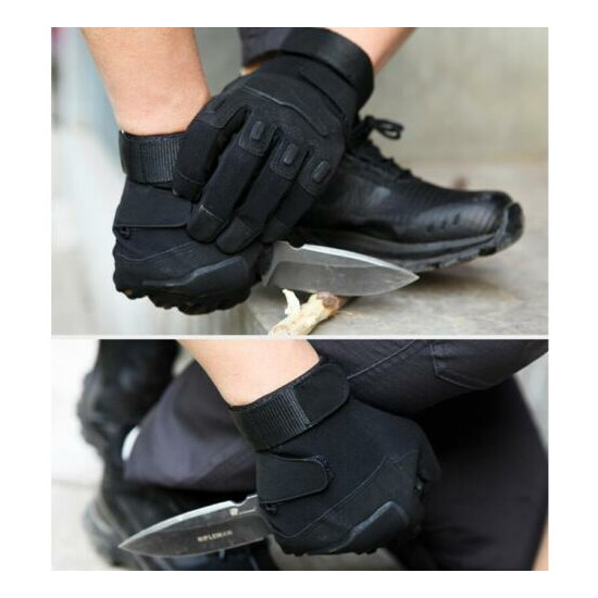 Full Finger Tactical Gloves Knuckle Protective for Shooting Hunting Motorcycle {3}