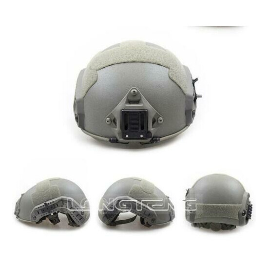 Tactical Maritime Ballistic IIIA Navy seals Aramid / carbon Fiber Helmet  {12}
