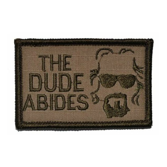 The Dude Abides, The Big Lebowski - 2x3 Patch {9}
