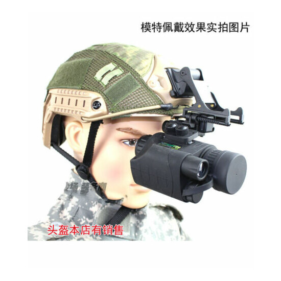 Tactical Metal Helmet Mount J arm NVG Night-vision goggles for RG-55 ORPHO G120 {4}