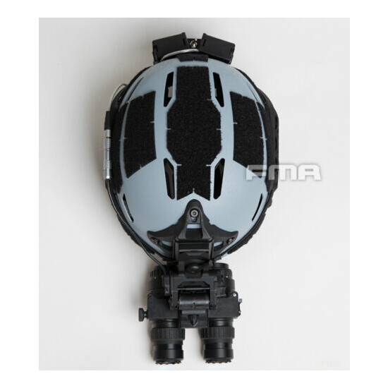 FMA Tactical Airsoft Caiman Ballistic Helmet Space Grey Helmet TB1307A M/L {10}