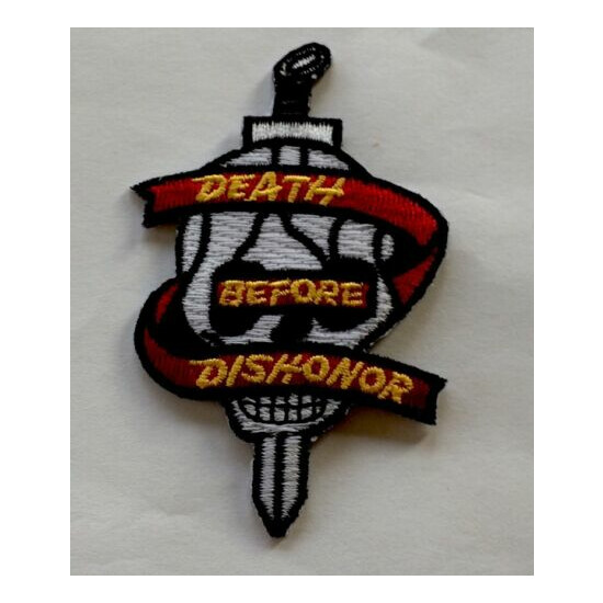 Death Before Dishonor Military Patch {1}