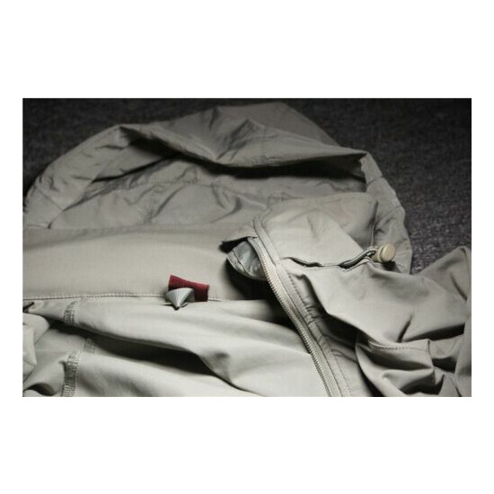 Tactical Nylon Soft Shell Zipper Coat PCU L5 Wind Coat Hiking Climbing Jacket {5}