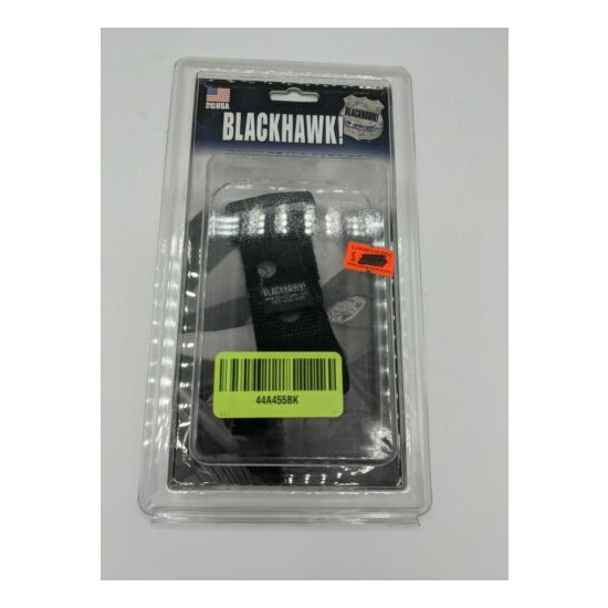 New Blackhawk Epaulet Mic Carrier Police Duty Gear 44A455BK Box#S-3 {1}