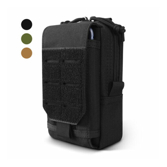 Tactical Molle Pouch Military Waist Belt Bag Men EDC Tool Case Vest Pack Holder {1}