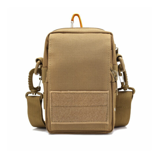 Tactical Molle Pouch EDC Belt Waist Fanny Military Waist Bags Pack Bag Pocket {2}