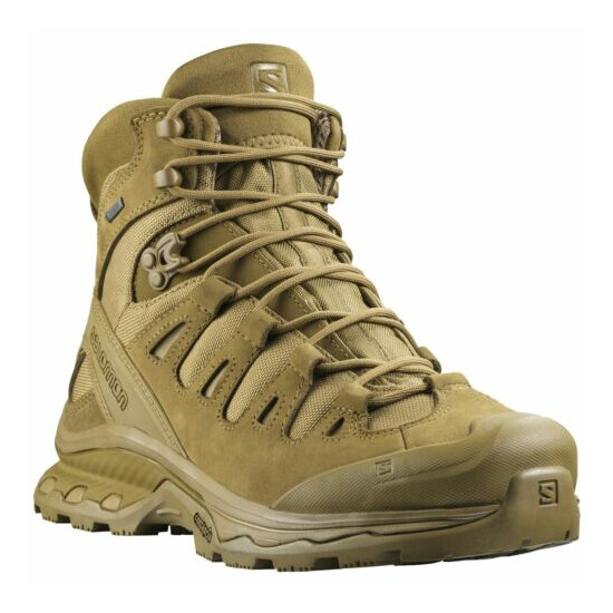 Salomon L40943300 Unisex Adult Quest 4D Forces Coyote Brown Tactical Boots Shoes {1}