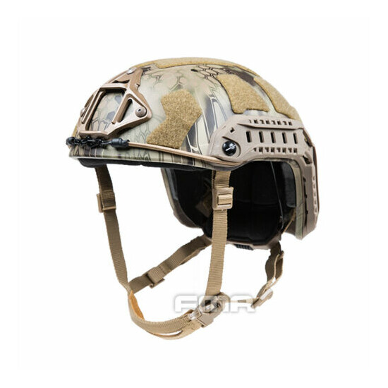 FMA Tactical Airsoft Paintball SF Super High Cut Helmet Protective M/L L/XL {12}
