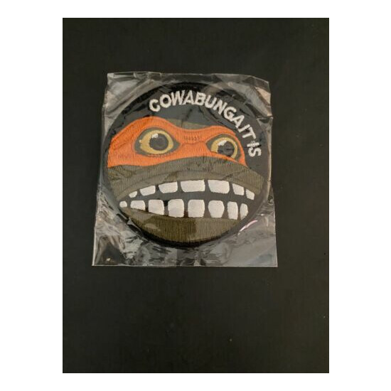 Cowabunga It is PVC Morale Patch | Funny Tactical Patch - New Original Plastic {1}