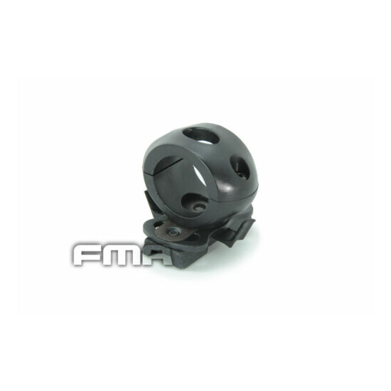 Quick Release 1" Flashlight Clamp Holder Mount for FAST Helmet Rail Surefire  {4}