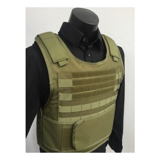 Concealable Bulletproof Vest Carrier BODY Armor Made With Kevlar 3a Xl M 2xl 3xl {1}