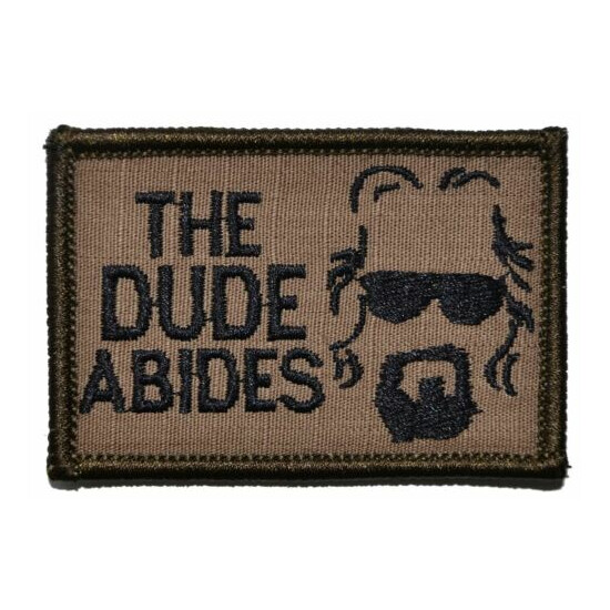 The Dude Abides, The Big Lebowski - 2x3 Patch {6}