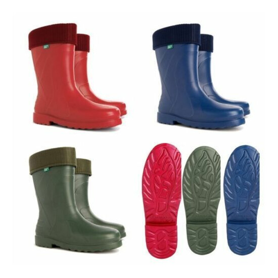 New Thermal LIGHTWEIGHT EVA Wellies Wellingtons Rain Boots Women LUNA -30 C  {1}