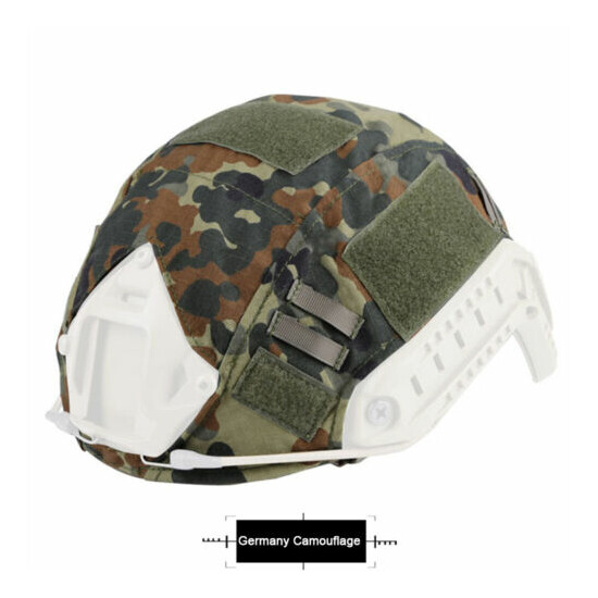 Tactical Camo Helmet Cover Skin For Airsoft Protective Gear BJ PJ MH Fast Helmet {20}