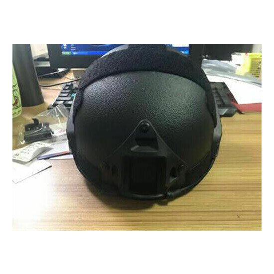 Tactical Aramid Fiber IIIA Ballistic Bulletproof bullet Proof Helmet M / L  {8}