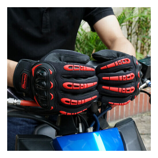 New Hard Touch Screen Tactical Knuckle Full Finger Army Military Combat Gloves {12}