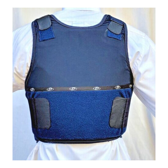 Large IIIA Lo Vis / Concealable Body Armor Carrier BulletProof Vest with Inserts {2}