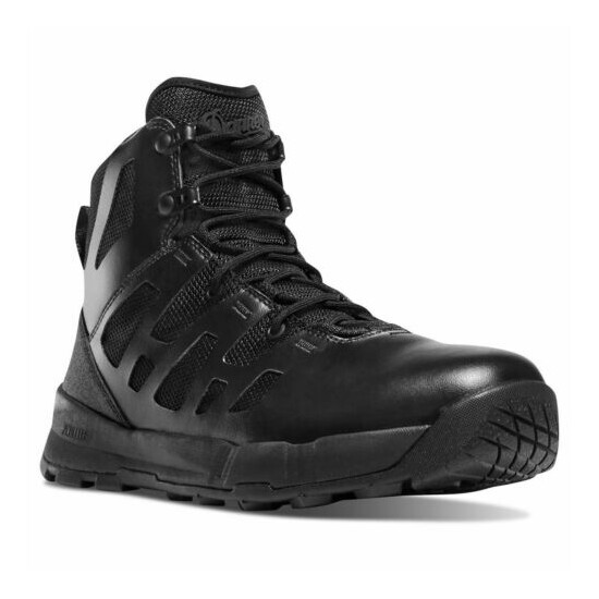 Danner 21384 Men's Dromos 6" Black Slip Resistant Boots {1}
