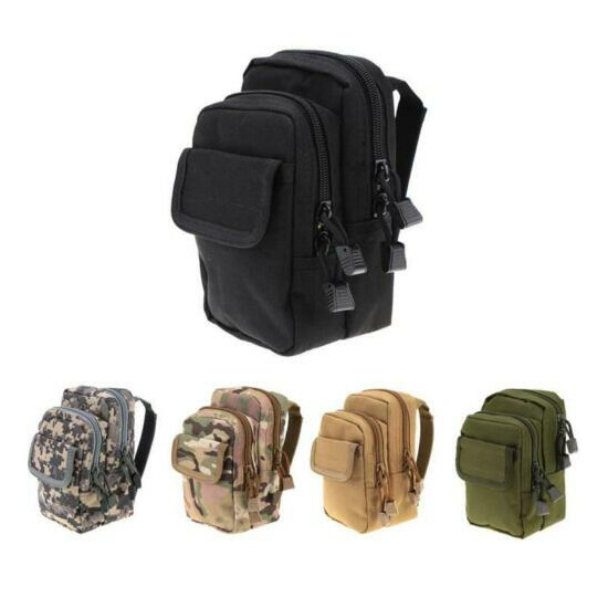 Tactical Molle Pouch Bag EDC Utility Gadget Waist Bag Pack Camping Hiking Gear {1}