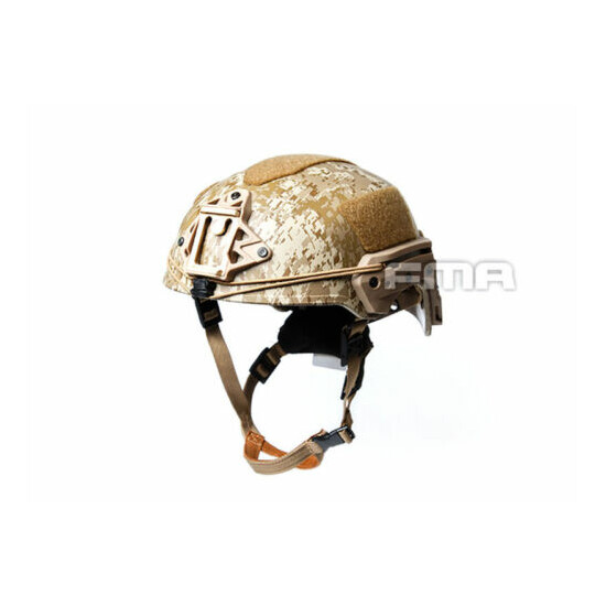 FMA Tactical Airsoft EX Ballistic helmet TWF Full Protection Multicam TB1268 {17}