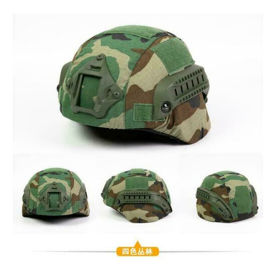 Hunting Paintball Camouflage Helmet Cover Cloth for MICH2000 Tactical Helmet {11}